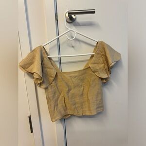 Vince cropped blouse Size XS